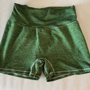 P'tula Heathered Green Bike Shorts
